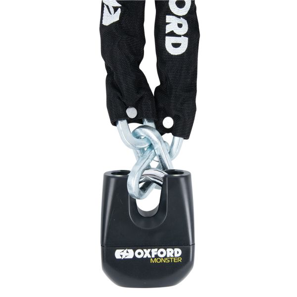 Трос Oxford Monster 12mm Square Chain & Padlock