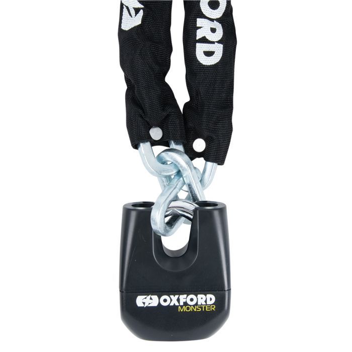 Трос Oxford Monster 12mm Square Chain & Padlock