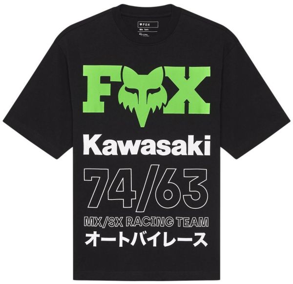 Футболка Fox Oversize Short Sleeve Tee - Kawi® Black