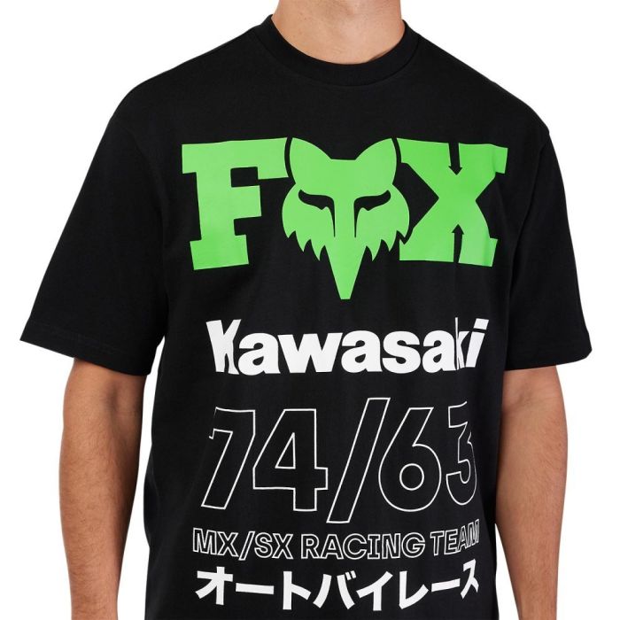 Футболка Fox Oversize Short Sleeve Tee - Kawi® Black
