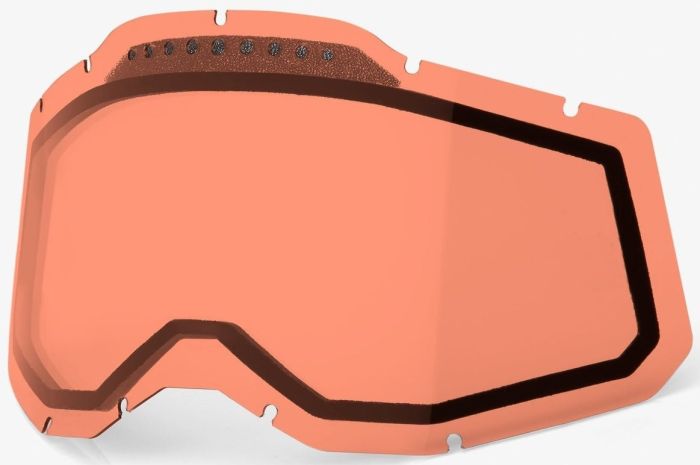 Лінза 100% Rc2/ac2/st2 Dual Vented Lens - Rose