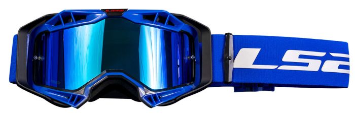 Окуляри LS2 Aura Pro Goggle Black Blue with Iridium Visor
