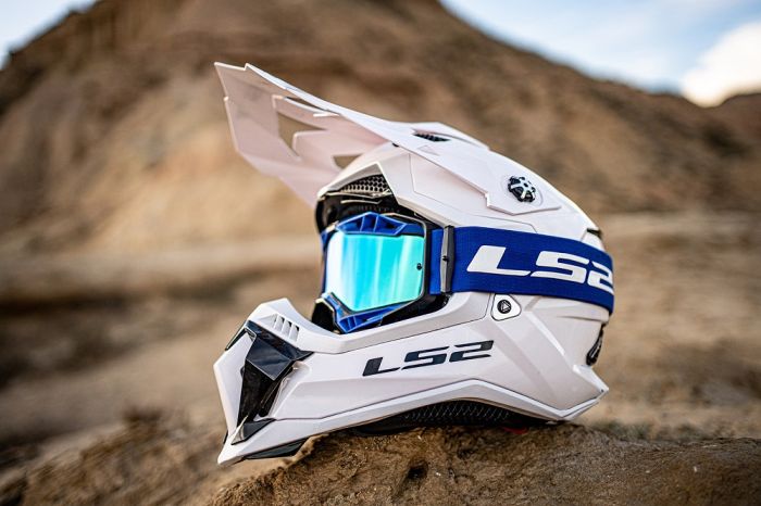 Окуляри LS2 Aura Pro Goggle Black Blue with Iridium Visor
