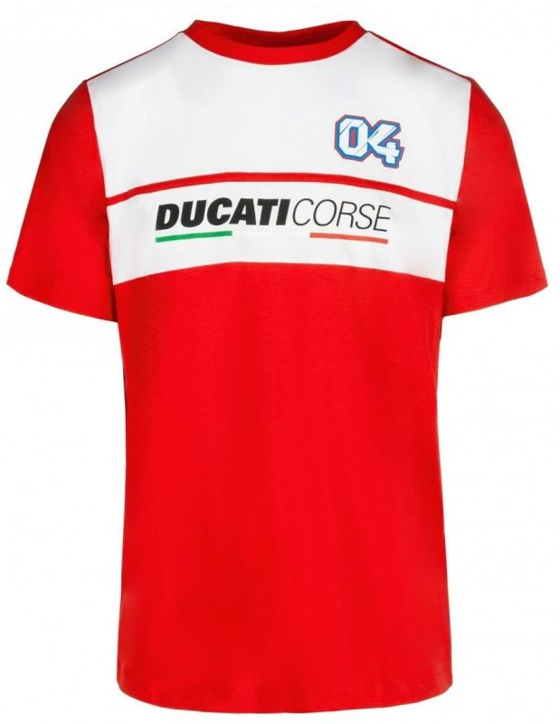 Футболка Andrea Dovizioso 04 Official Ducati Corse Dual T-Shirt