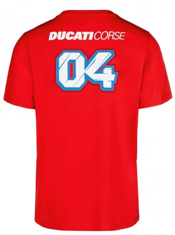 Футболка Andrea Dovizioso 04 Official Ducati Corse Dual T-Shirt