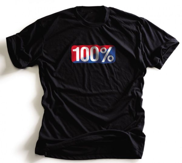 Футболка Ride 100% OLD SCHOOL TEE Black