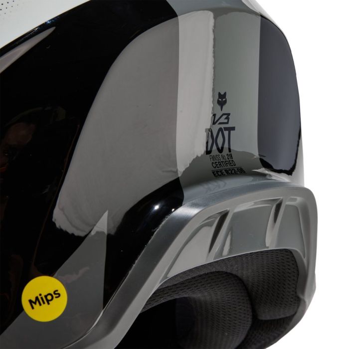 Мотошолом Fox V3 Revise Helmet Black