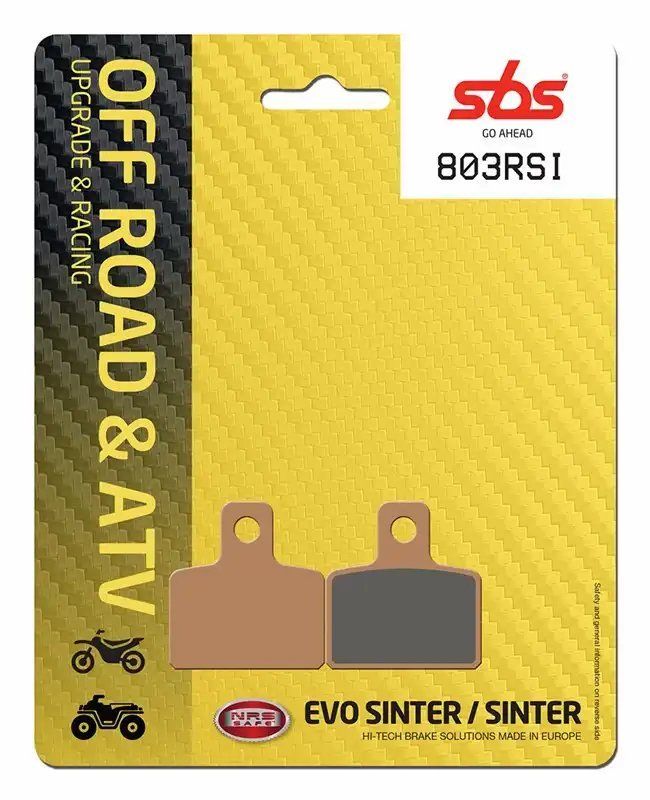 Гальмівні Колодки SBS Racing Brake Pads,  Evo Sinter/sinter