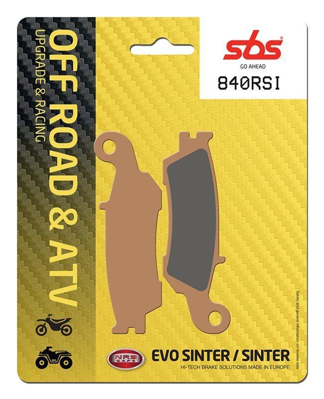 Гальмівні Колодки SBS Racing Brake Pads,  Evo Sinter/sinter