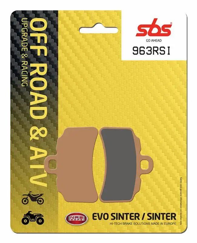 Гальмівні Колодки SBS Racing Brake Pads,  Evo Sinter/sinter