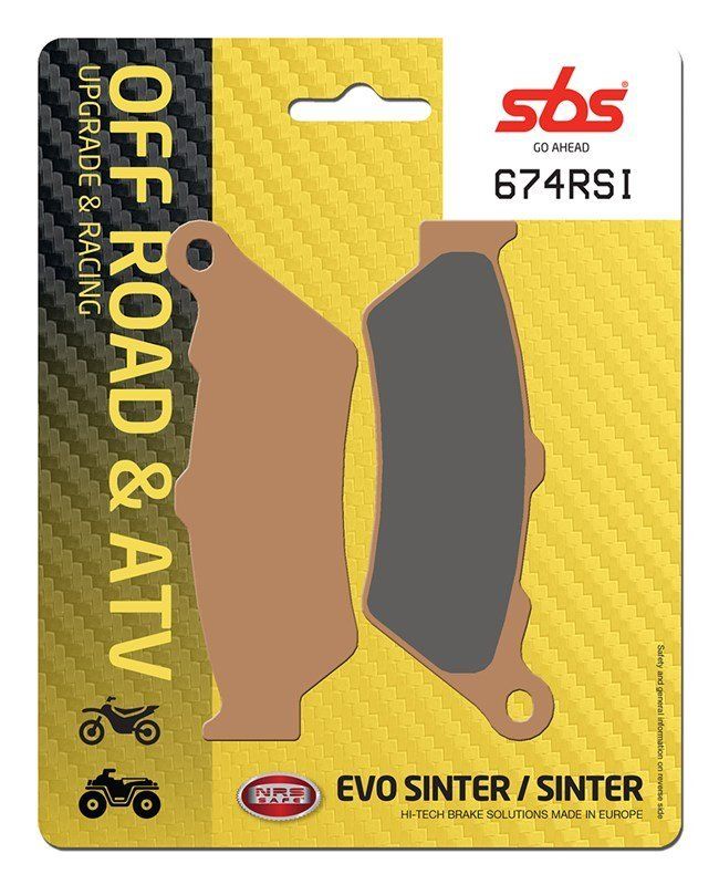 Гальмівні Колодки SBS Racing Brake Pads,  Evo Sinter/sinter