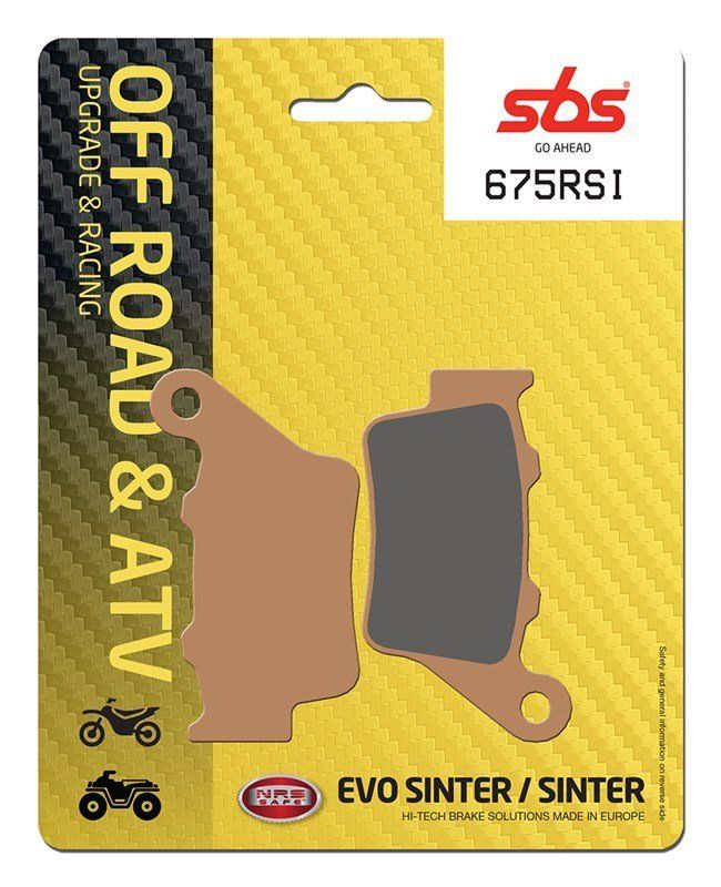 Гальмівні Колодки SBS Racing Brake Pads,  Evo Sinter/sinter