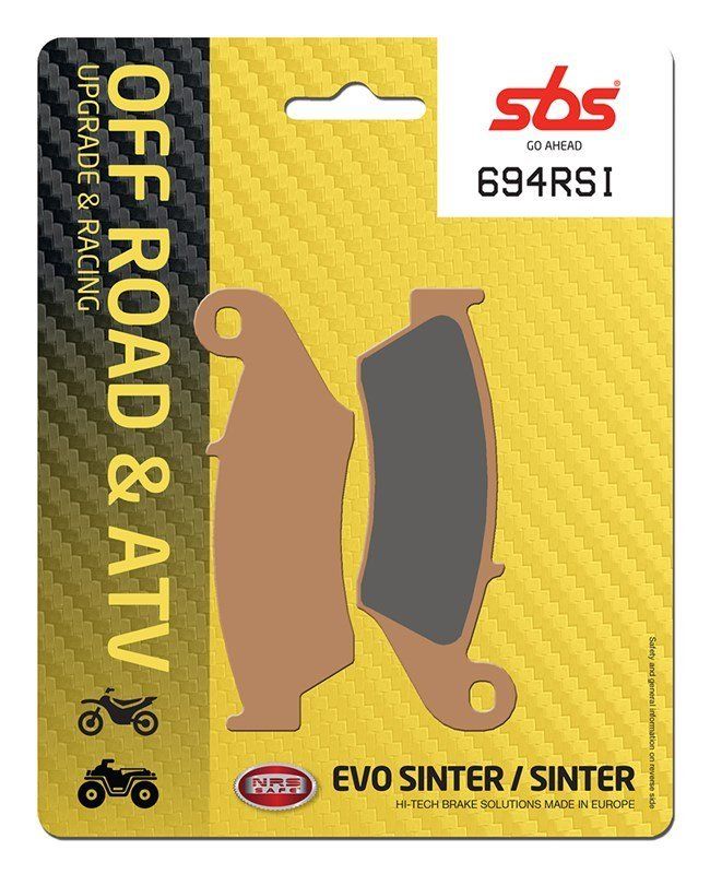Гальмівні Колодки SBS Racing Brake Pads,  Evo Sinter/sinter