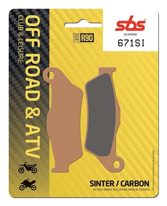 Гальмівні Колодки SBS Sport Brake Pads,  Sinter/carbon