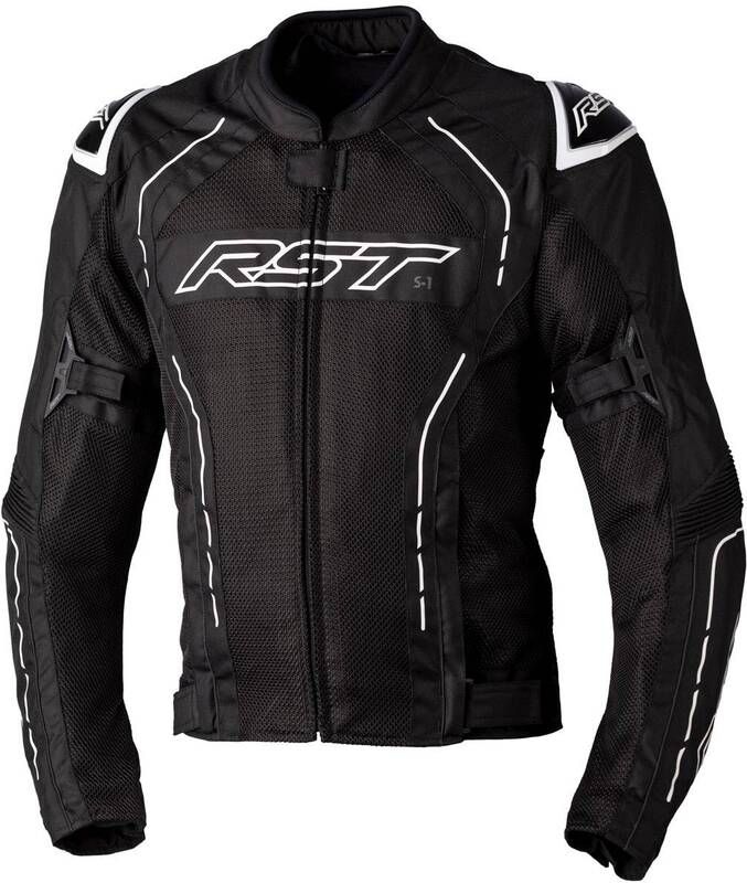 Мото куртка RST S1 Mesh CE Textile Jacket - Black/White