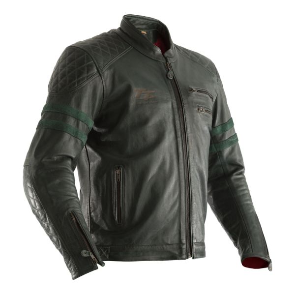 Куртка RST IOM TT Hillberry CE Leather Jacket Green
