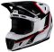 Шолом Leatt Moto 7.5 Helmet + Goggle White/red