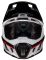 Шолом Leatt Moto 7.5 Helmet + Goggle White/red