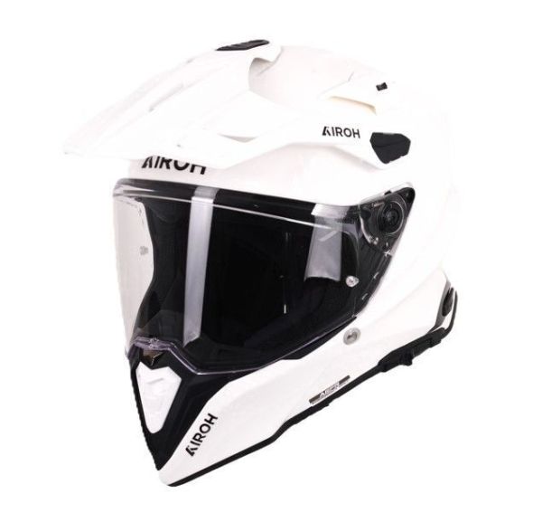 Шолом AIROH COMMANDER 2 COLOR white gloss