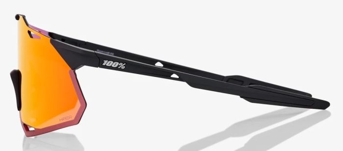 Окуляри Ride 100% Hypercraft Xs - Soft Tact Black - Hiper Red Multilayer Mirror Lens