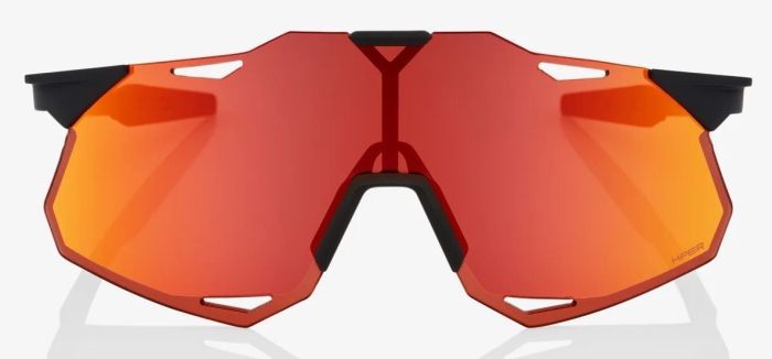 Окуляри Ride 100% Hypercraft Xs - Soft Tact Black - Hiper Red Multilayer Mirror Lens