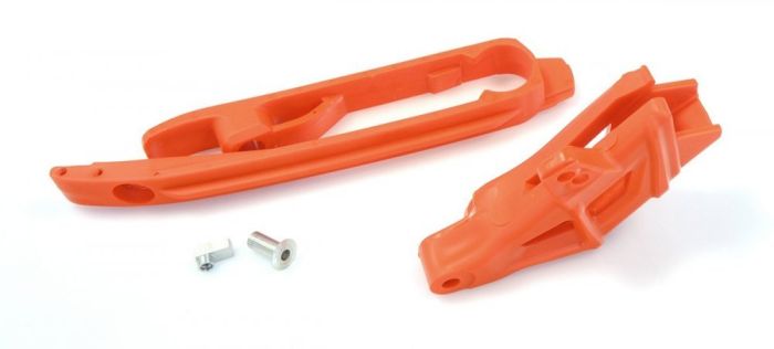 Ремонтний  комплект Polisport Chain Guide & Slider - Ktm Orange