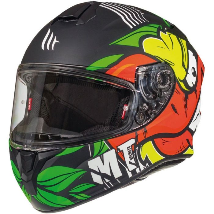 Мотошолом MT TARGO Truck Matt Fluor Yellow