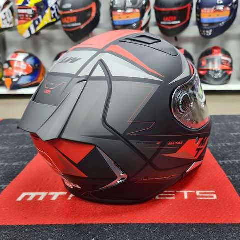 Мотошолом MT Revenge 2 S HATAX B5 Matt ECE2206