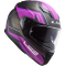 Мотошолом LS2 FF320 Stream Evo Mercury Matt Titanium Purple