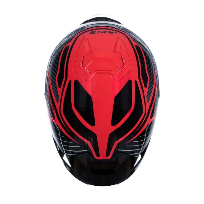 Мотошолом Just1 J-STR Tactical Silver Red Gloss