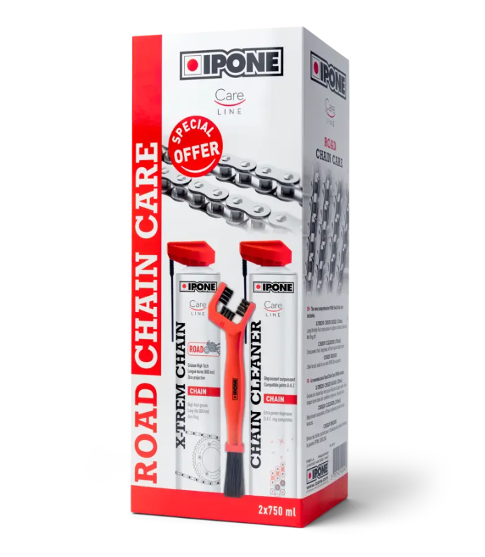 Мастило IPONE Road Chain Care спреї + щітка