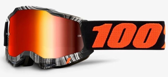 Дитячі Окуляри 100% Accuri 2 Youth Goggle Geospace - Mirror Red Lens