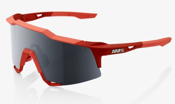 Окуляри Ride 100% Speedcraft - Soft Tact Coral - Black Mirror Lens