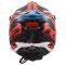 Мотошолом LS2 MX700 Subverter Evo Stomp White Blue Red