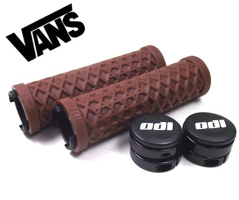 Гріпси ODI Vans® Lock-On Grips Brown w/ Black Clamps