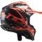 Мотошолом LS2 MX700 Subverter Evo Stomp Fluo Orange Black