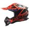 Мотошолом LS2 MX700 Subverter Evo Stomp Fluo Orange Black