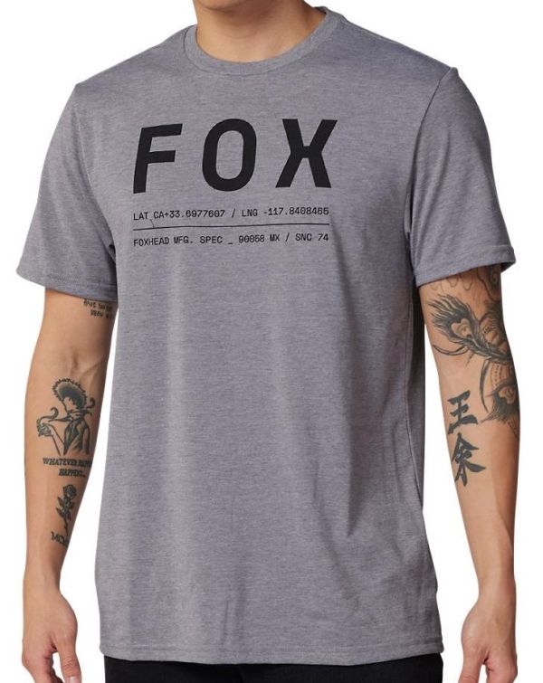 Футболка Fox Non Stop Tech Tee Graphite