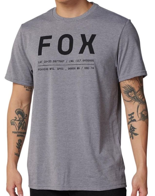 Футболка Fox Non Stop Tech Tee Graphite