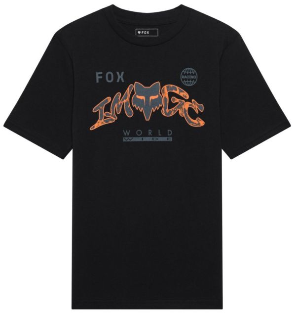 Футболка Fox Youth Short Sleeve Tee - Image Print Ultra Black