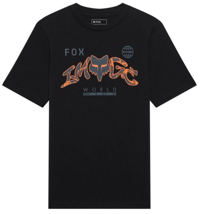 Футболка Fox Youth Short Sleeve Tee - Image Print Ultra Black