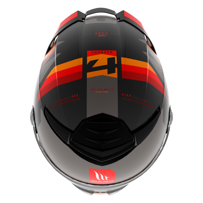 Мотошолом MT THUNDER 4 SV Ergo B15 Matt Red