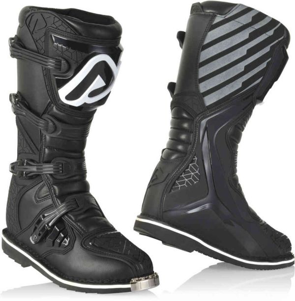 Мотоботи Acerbis E-Team Black/White