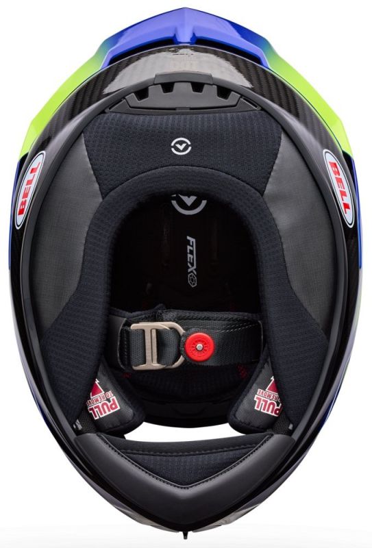 Шолом Bell Racestar Dlx Flex® Helmet - Grid Blue