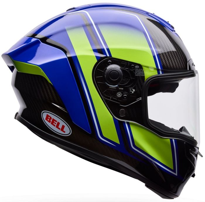 Шолом Bell Racestar Dlx Flex® Helmet - Grid Blue