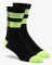 Шкарпетки Ride 100% Flow Socks Fluo Yellow