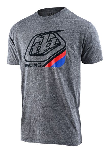 Футболка TLD Precision 2.0 Tee (Vintage Gray/Snow)