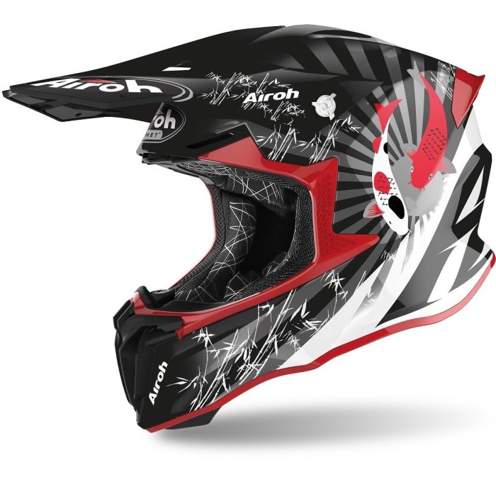 Мотошолом Airoh Twist 2.0 Katana Red Gloss