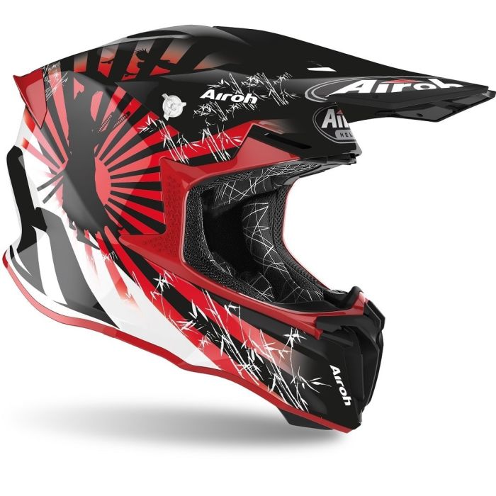 Мотошолом Airoh Twist 2.0 Katana Red Gloss
