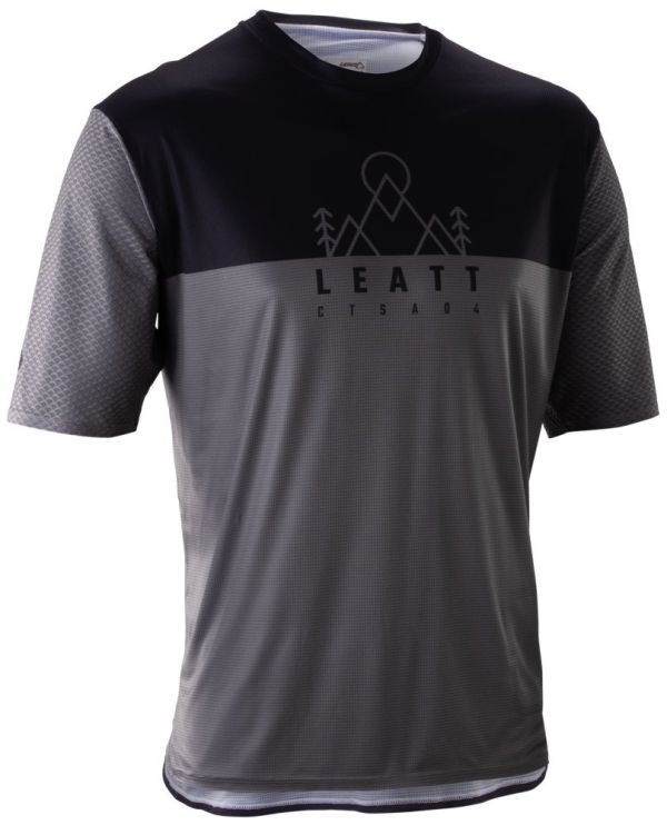 Джерсі Leatt Mtb 3.0 Trail Jersey Ghost Black